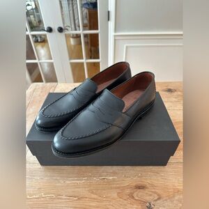 Allen Edmunds Randolph Black Leather Loafers